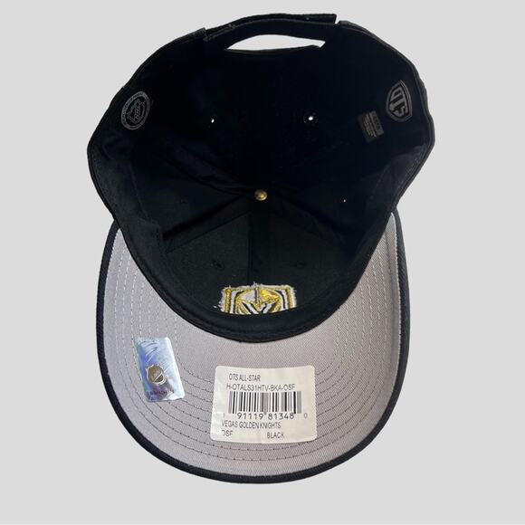 NWT NHL Official Licensed Vegas Golden Knights Cap Mens Womens Unisex Hat OSFM - Picture 8 of 9